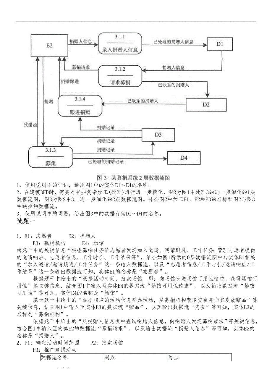 2013年软考数据库系统工程师下午试题与答案_第2页