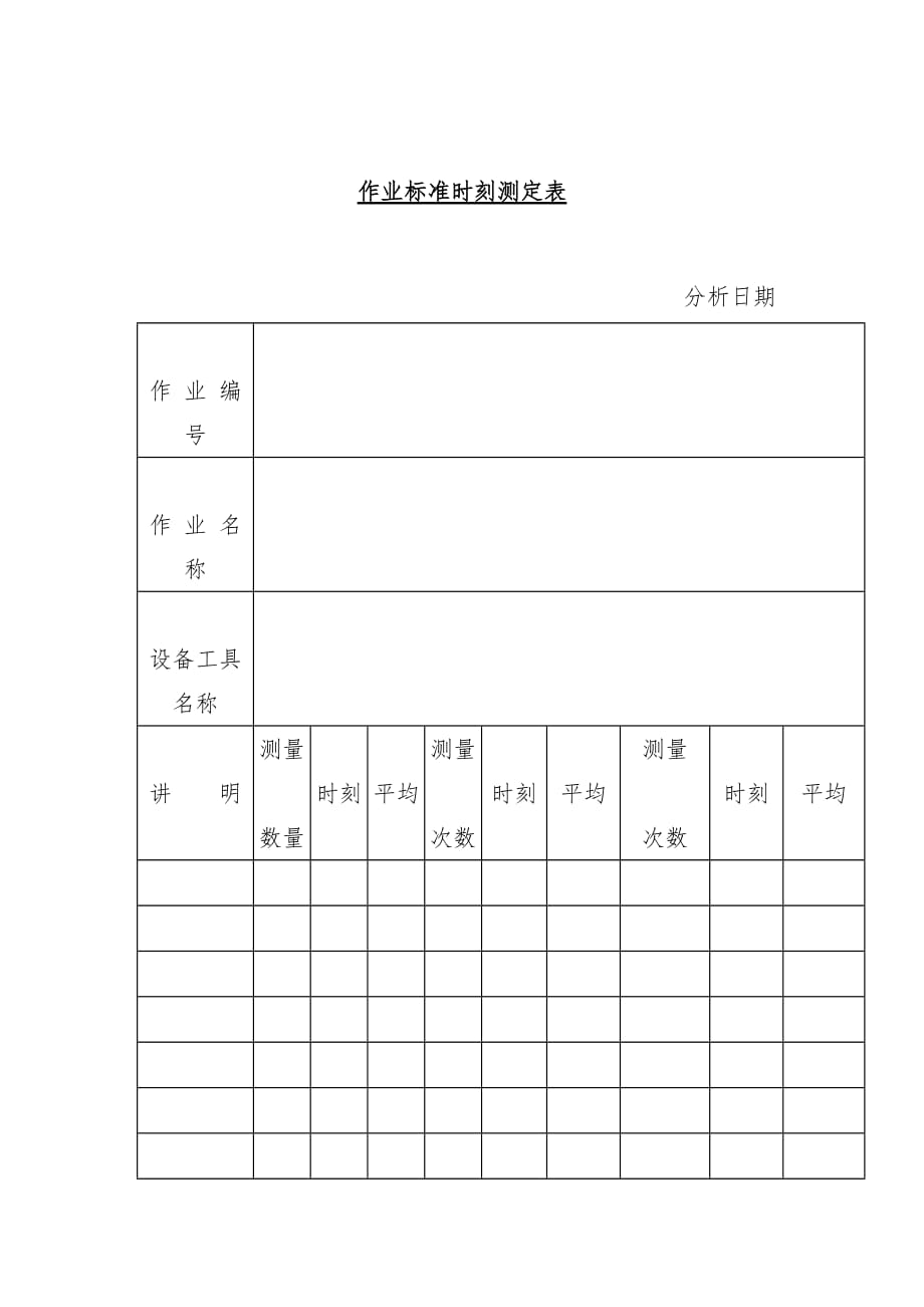 生产车间相关表格汇总53_第1页