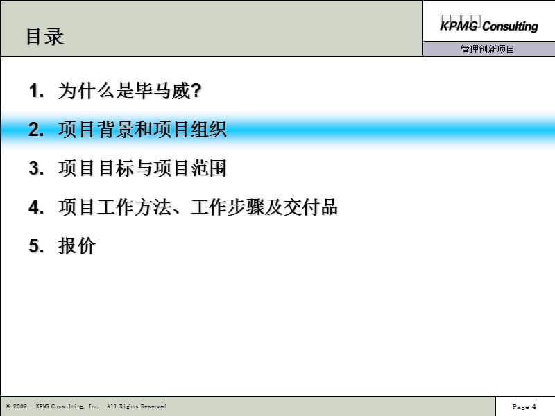 【精编】某集团公司全面预算管理体系实施项目建议书_第5页