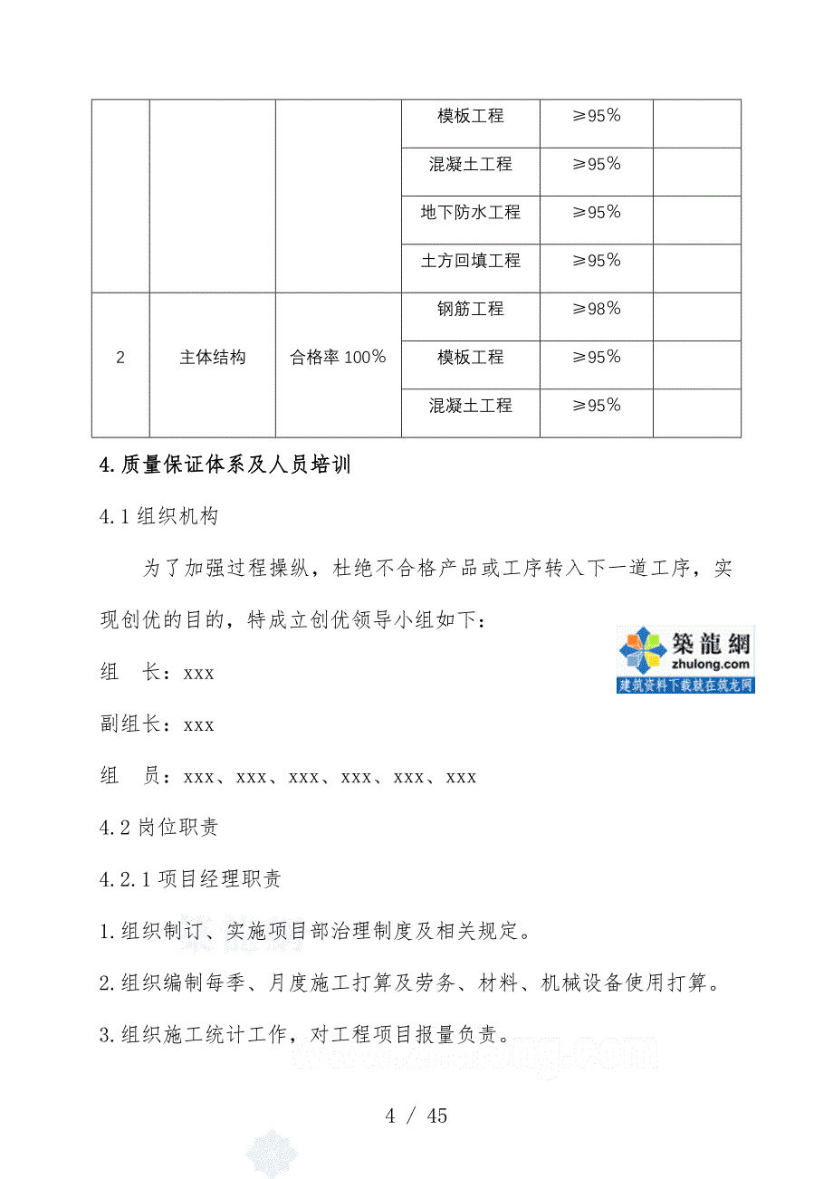 电视文化中心质量创优预案_第4页