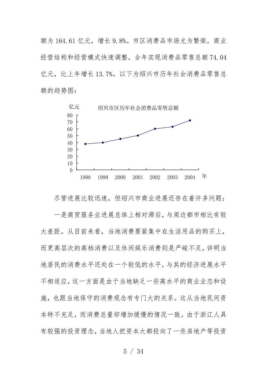 市商业地产市场调查分析_第5页