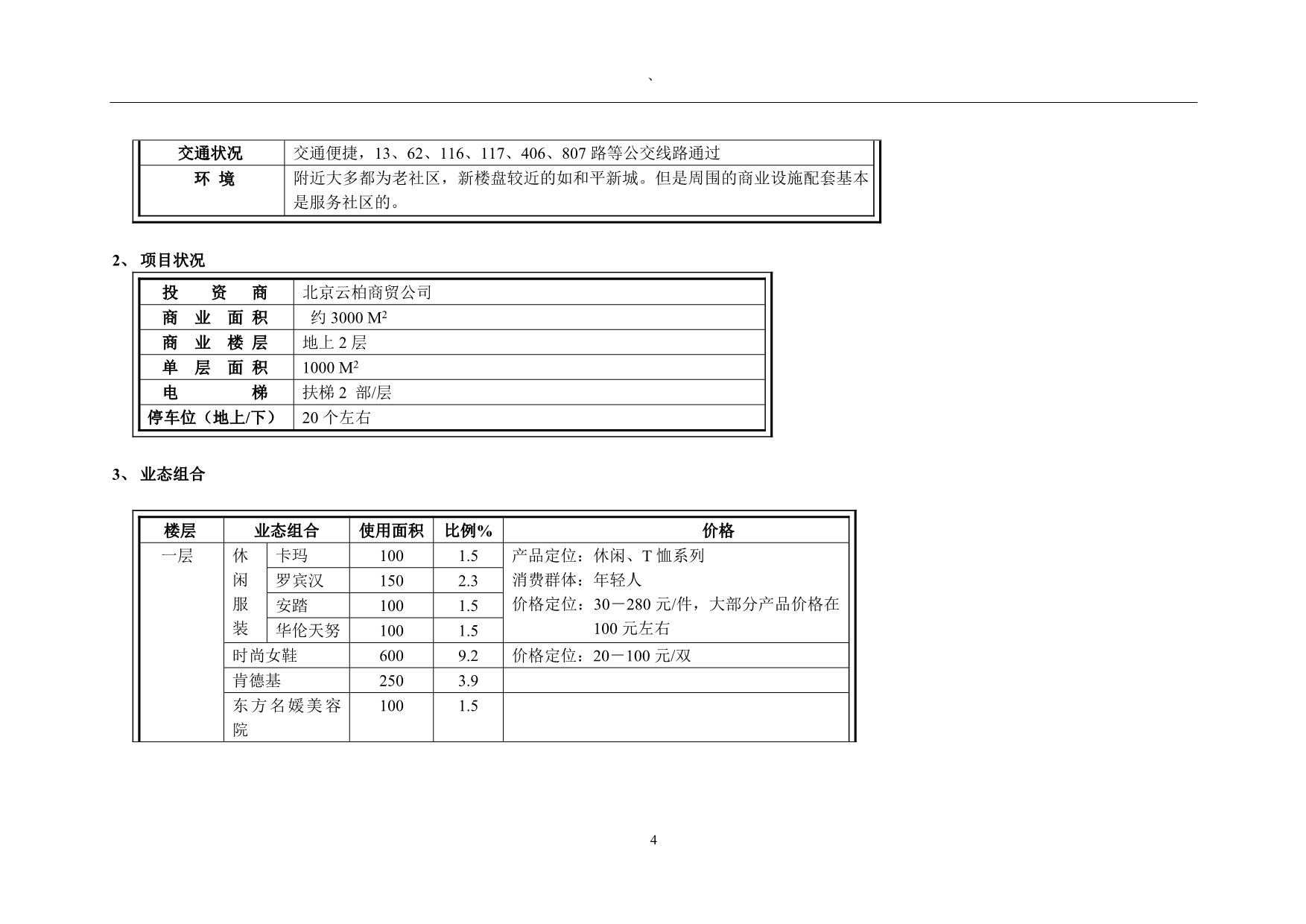 （市场分析）地产业北京三利商业地产项目市场分析报告_第4页