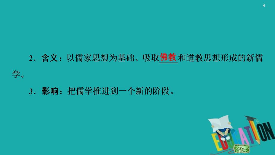 2021版高考历史一轮复习课件：模块3第11单元中国传统文化主流思想的演变与科技文艺第24讲宋明理学和明清之际儒学的发展_第4页