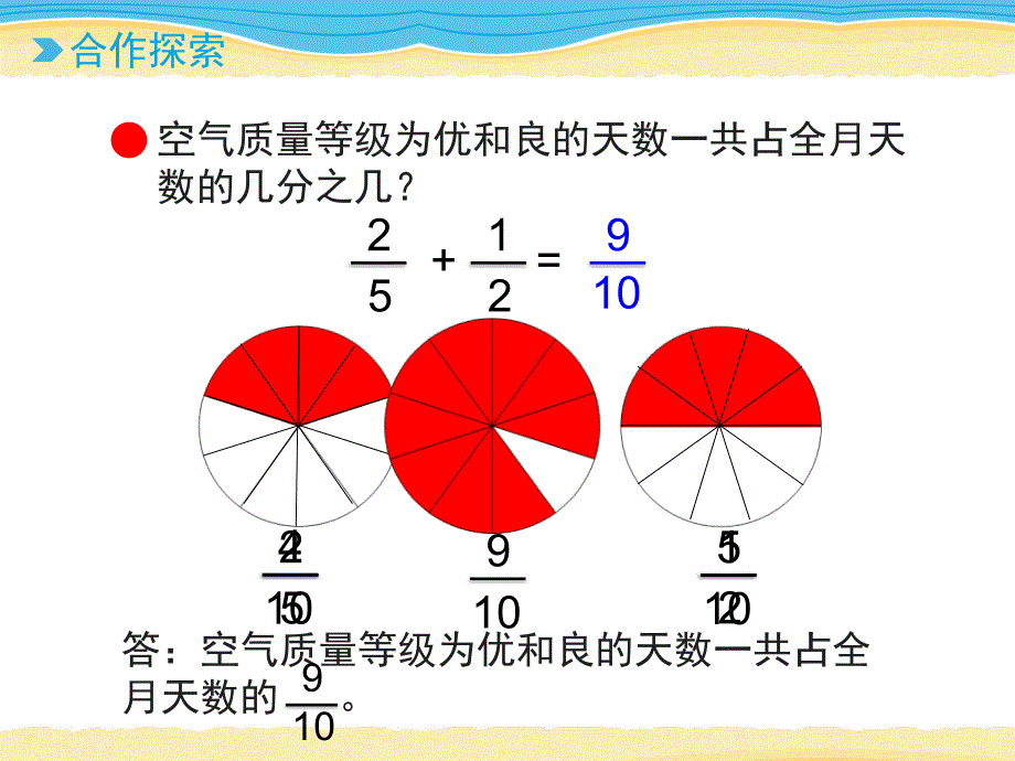 青岛版（六三制）五年级数学下册第五单元《异分母分数加减法（信息窗2）》教学课件_第3页