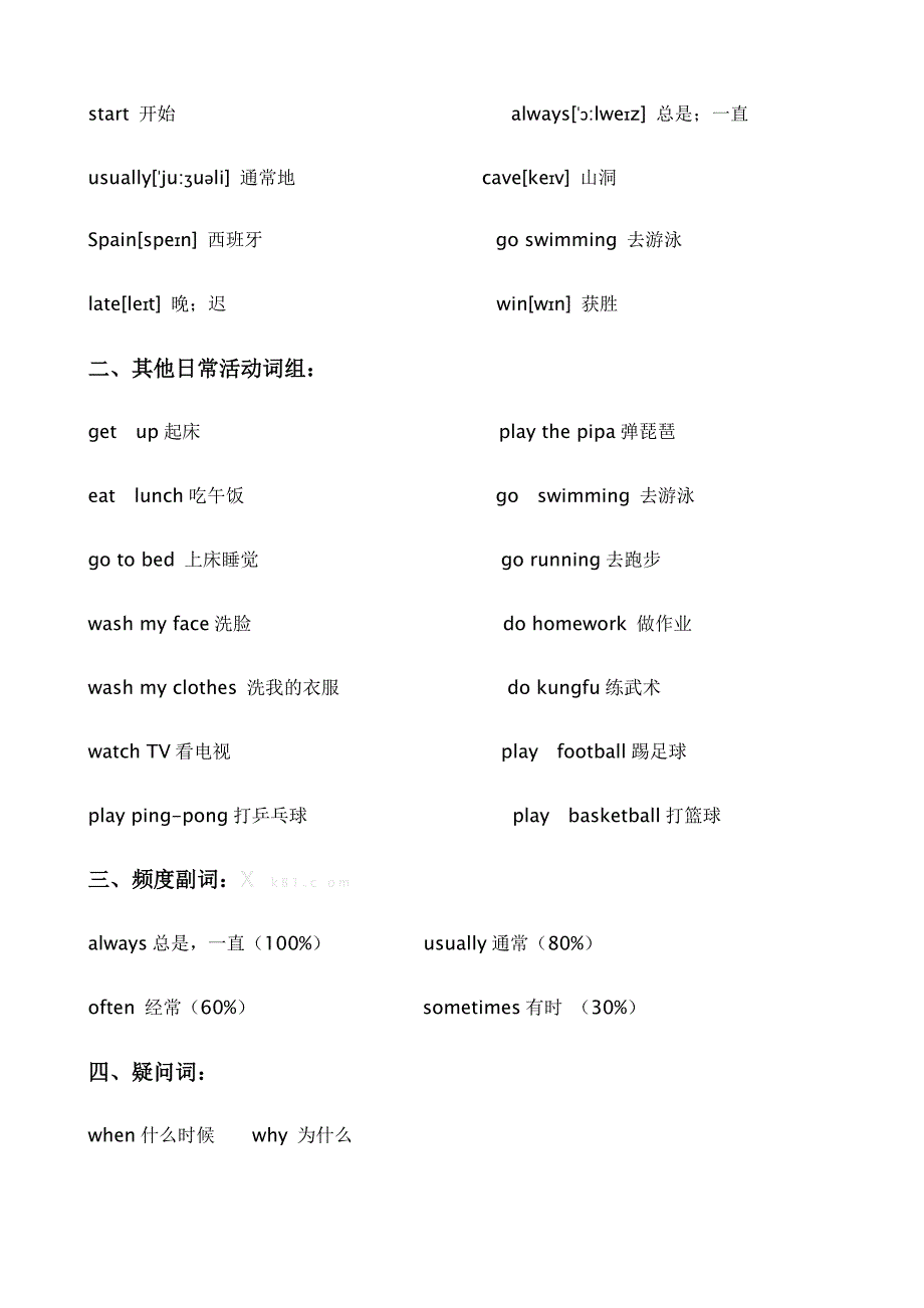 2016年新版PEP小学五年级英语下册期末及单元复习资料_第2页