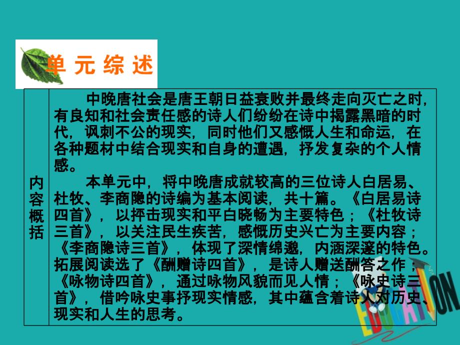 2019-2020学年粤教版语文选修唐诗宋词元散曲选读课件：7白居易诗四首_第2页