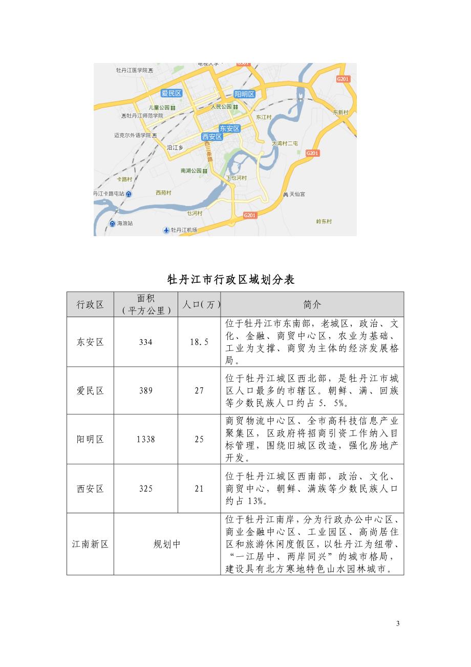 （市场调查）牡丹江市场调研简报_第4页