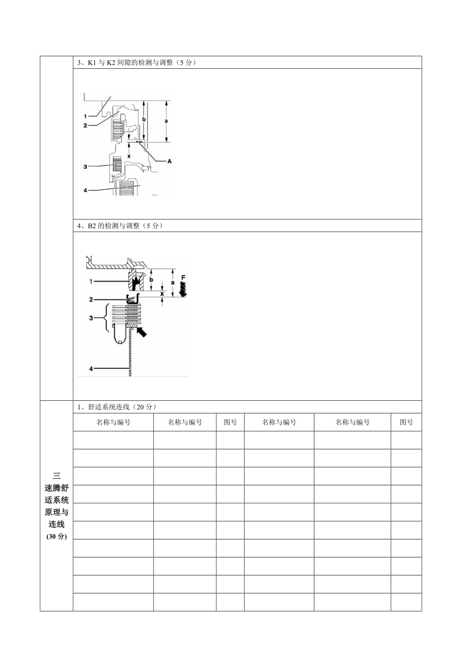 2015年汽车检测与维修技能大赛选拔工单_第2页