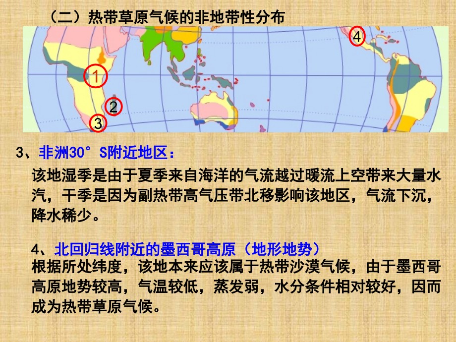 精编制作气候的非地带性分布及形成原因PPT课件_第4页