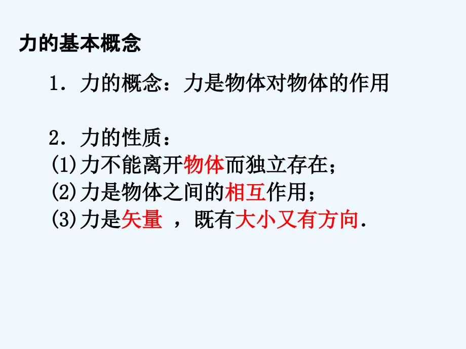 黑龙江省虎林市高级中学人教版高中物理必修一课件：第三章 相互作用_第2页