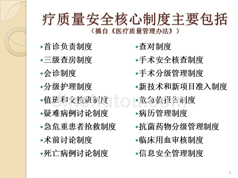 医疗质量安全核心制度要点解读PPT课件.ppt_第4页