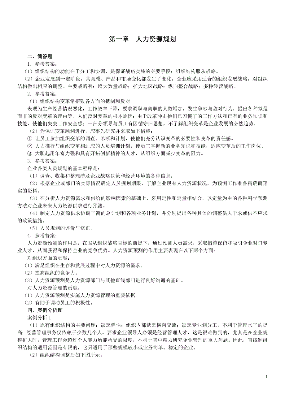 人力资源二级课后答案_第1页