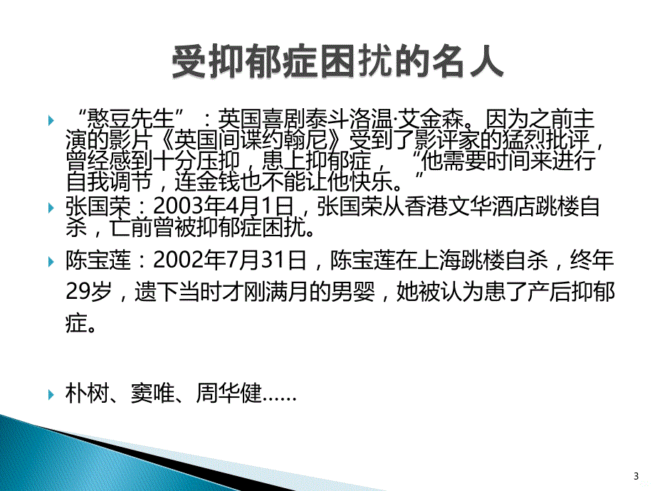 抑郁症患者的护理PPT课件.ppt_第3页