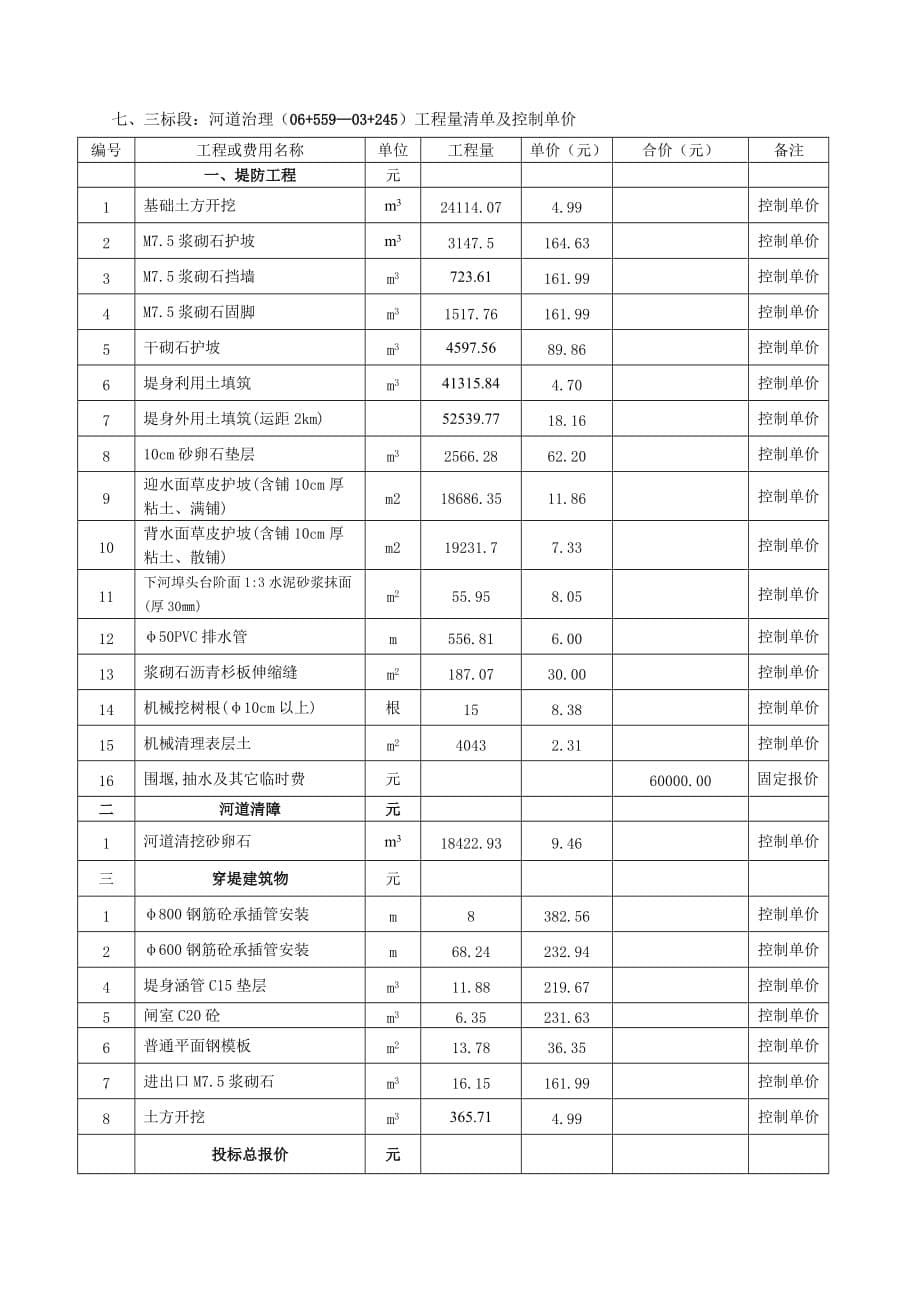 （招标投标）广丰县大南溪防洪工程施工招标补遗(二)_第5页