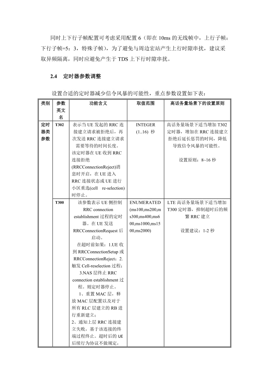 中国移动高话务量场景无线参数配置指导手册V1_第3页