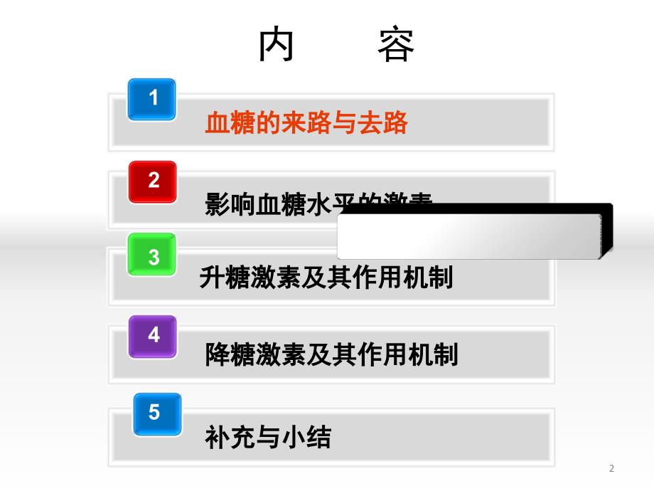 影响血糖水平激素的作用机制ppt课件.ppt_第2页