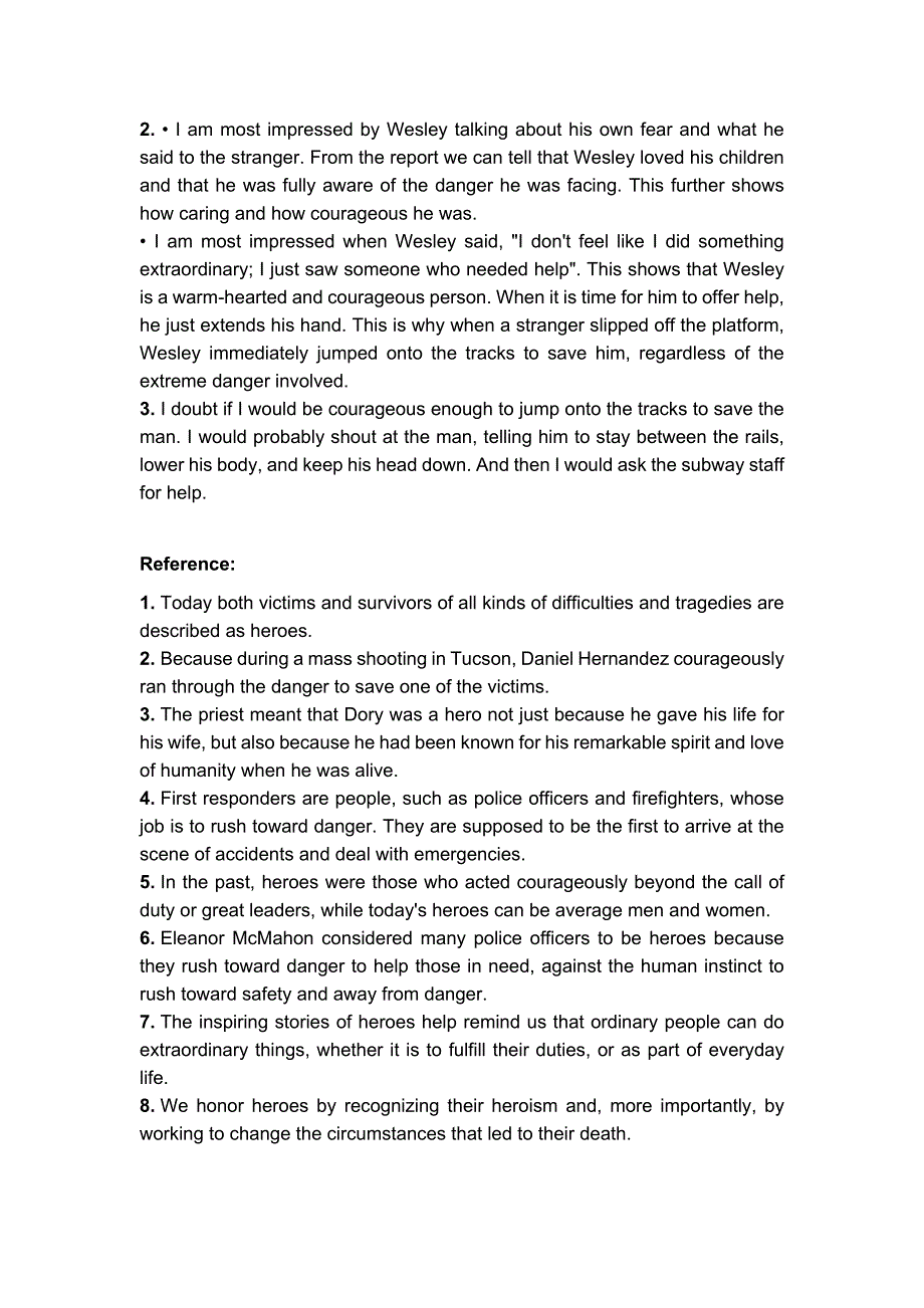 U校园新视野新视野大学英语1读写教程答案Units4_第2页