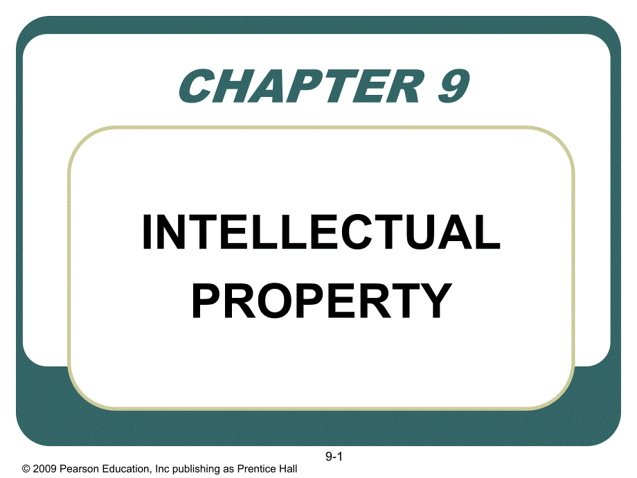 国际商法 CHAPTER 9_第1页