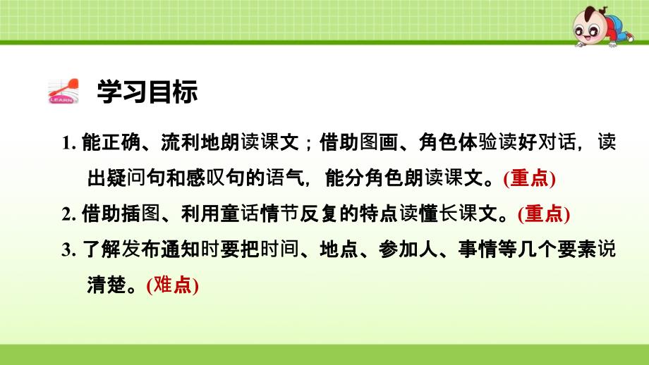 部编版（统编）小学语文一年级下册第七单元《17.动物王国开大会【第2课时】》教学课件PPT_第2页