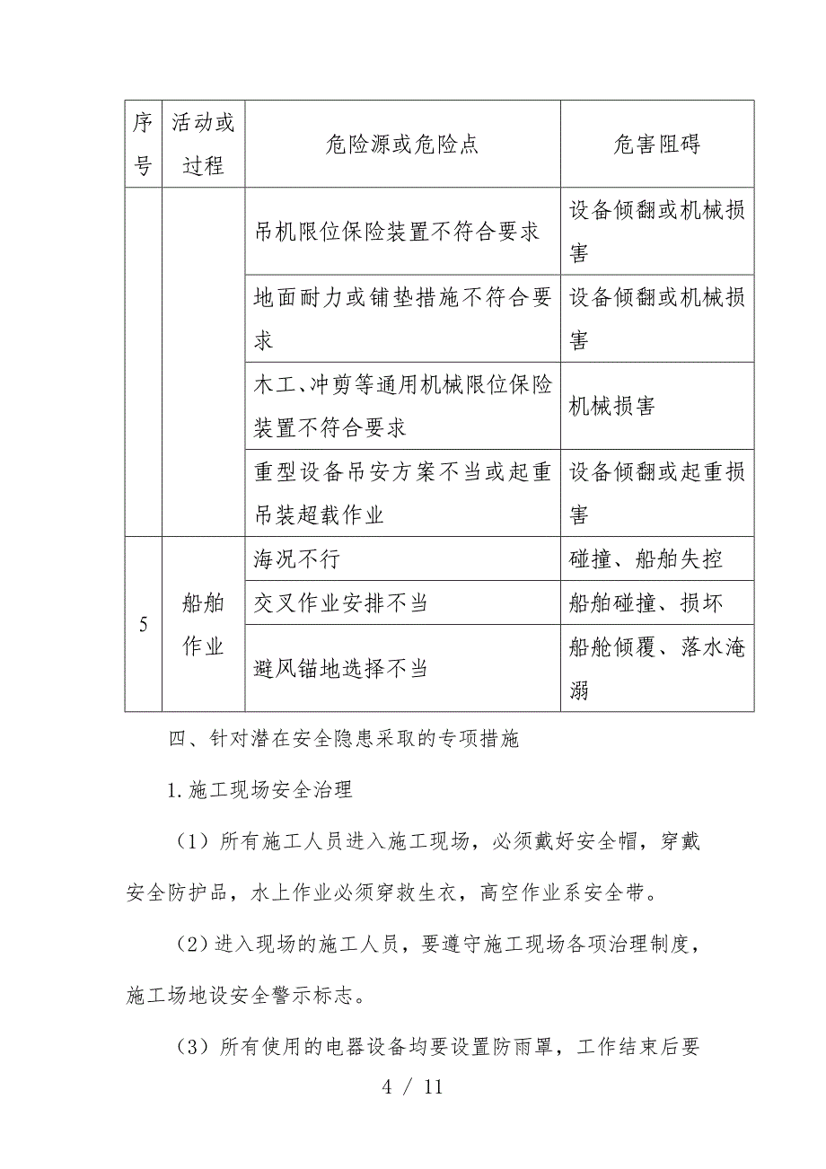 青岛市工程施工安全管理保障措施_第4页