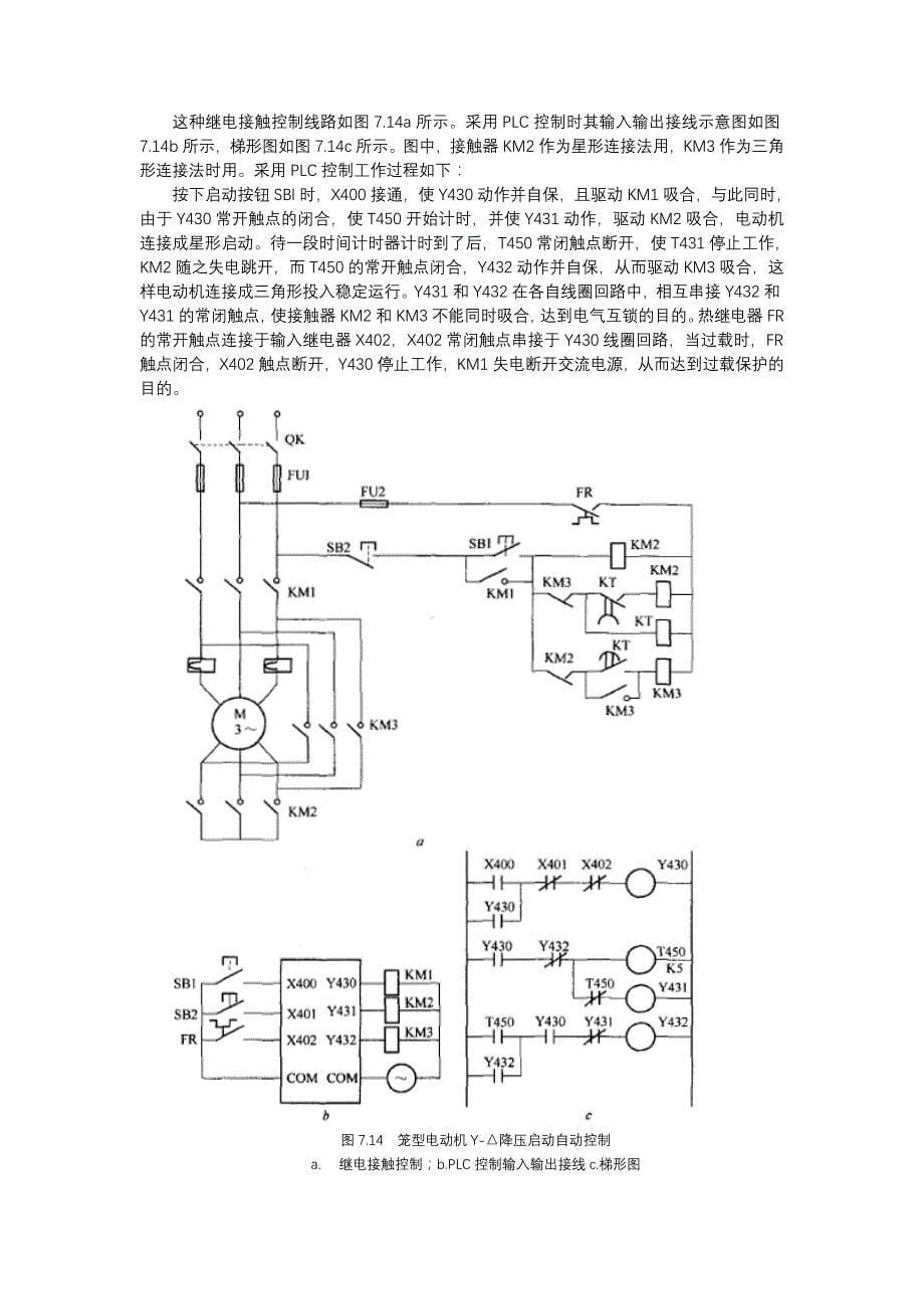 电机基本控制电路中PLC应用及程序设计_第5页