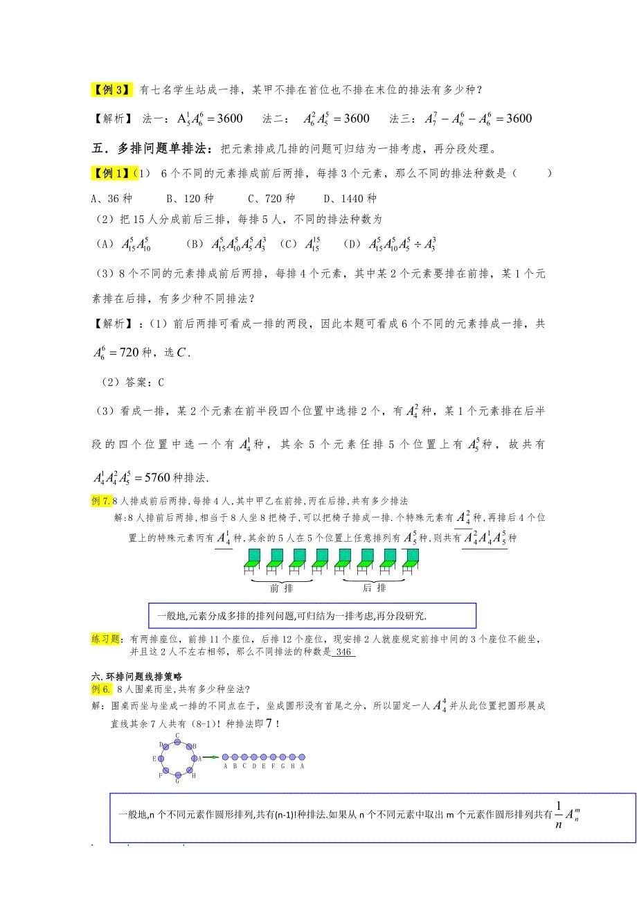 排列组合典型题大全附答案解析_第5页