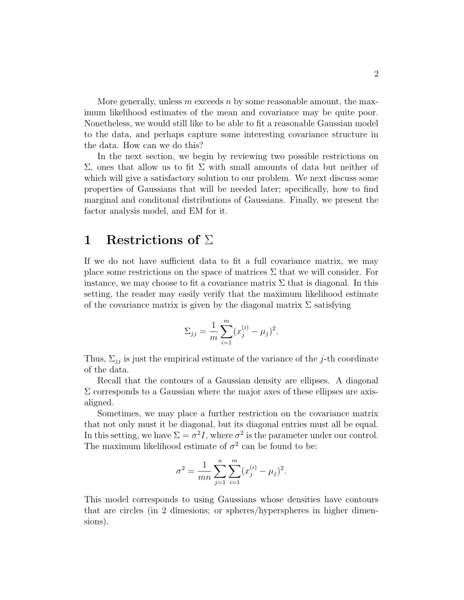 机器学习课件教学作者2 cs229 notes9_第2页