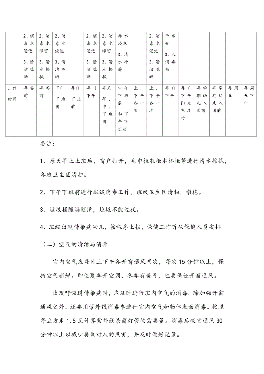 幼儿园疫情防控消毒隔离制度_第3页