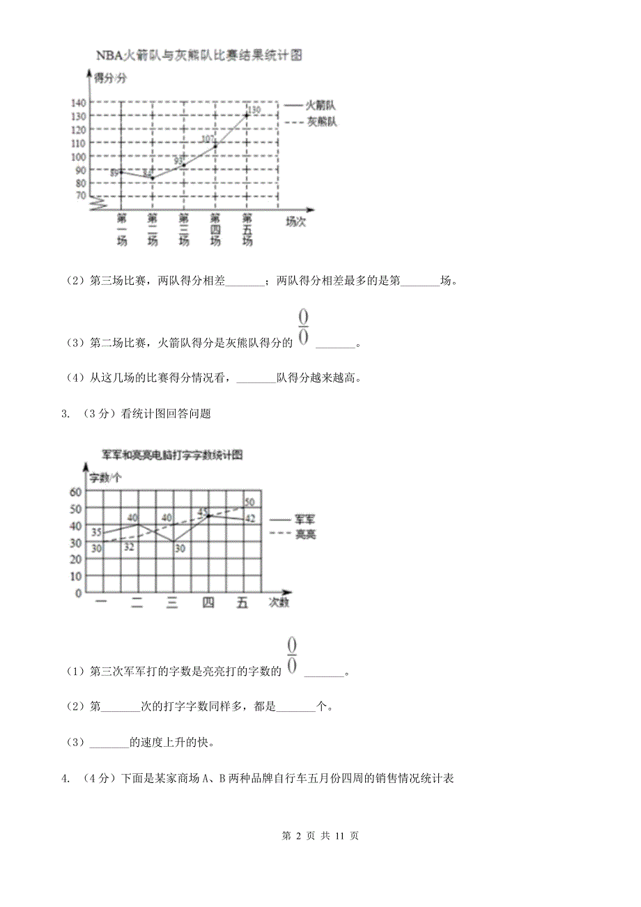 2018-2019学年小学数学人教版五年级下册第七单元折线统计图.doc_第2页