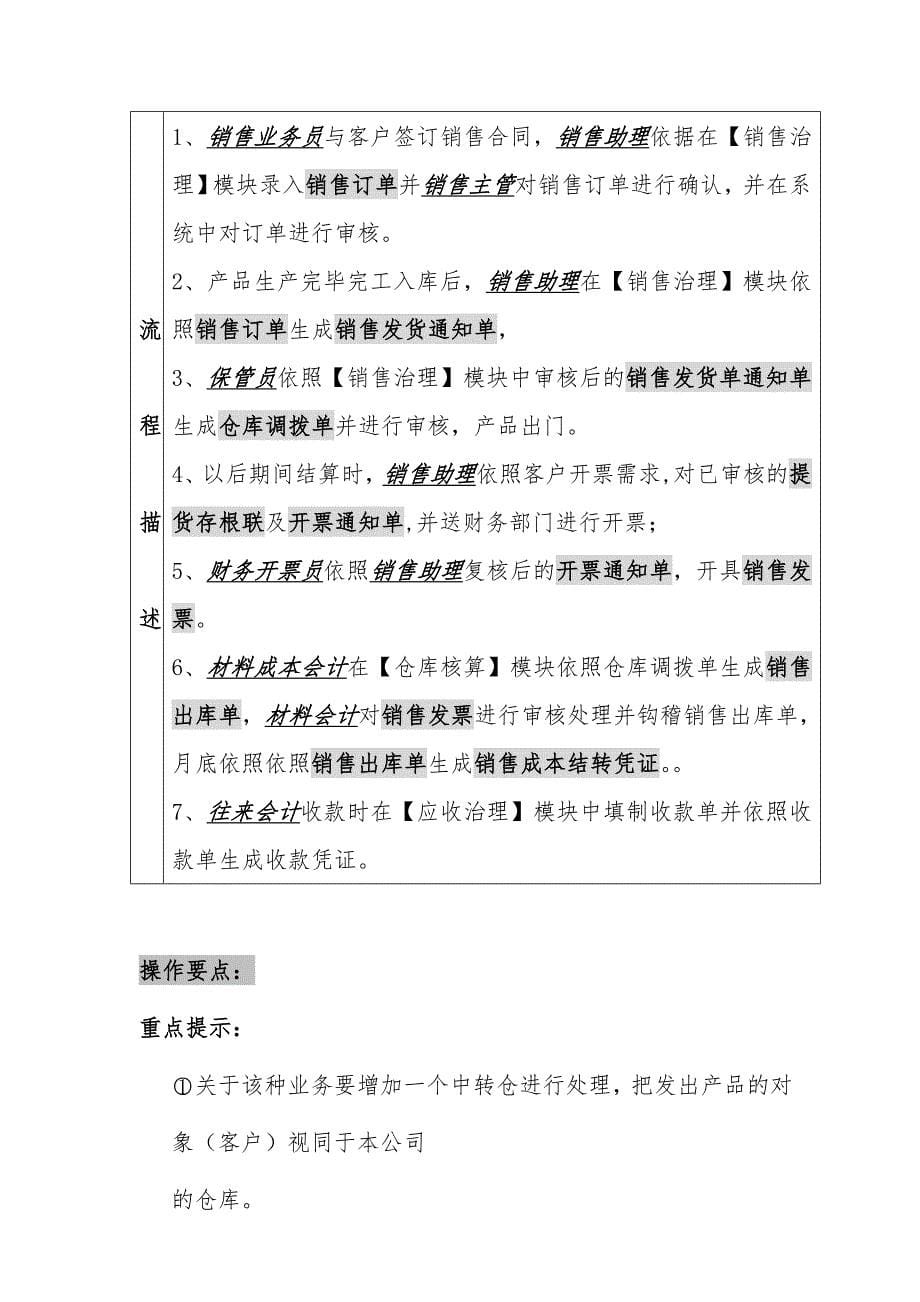 软件公司ERP标准业务流程_第5页