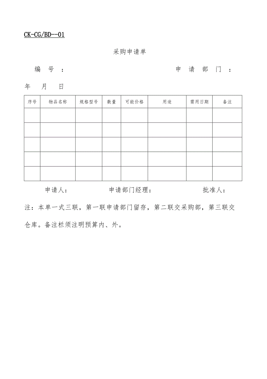 采购管理表格汇编文件_第1页