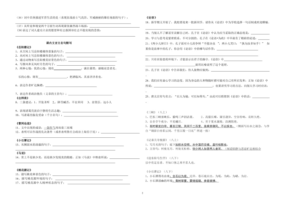 冲刺中考古诗默写.doc_第2页