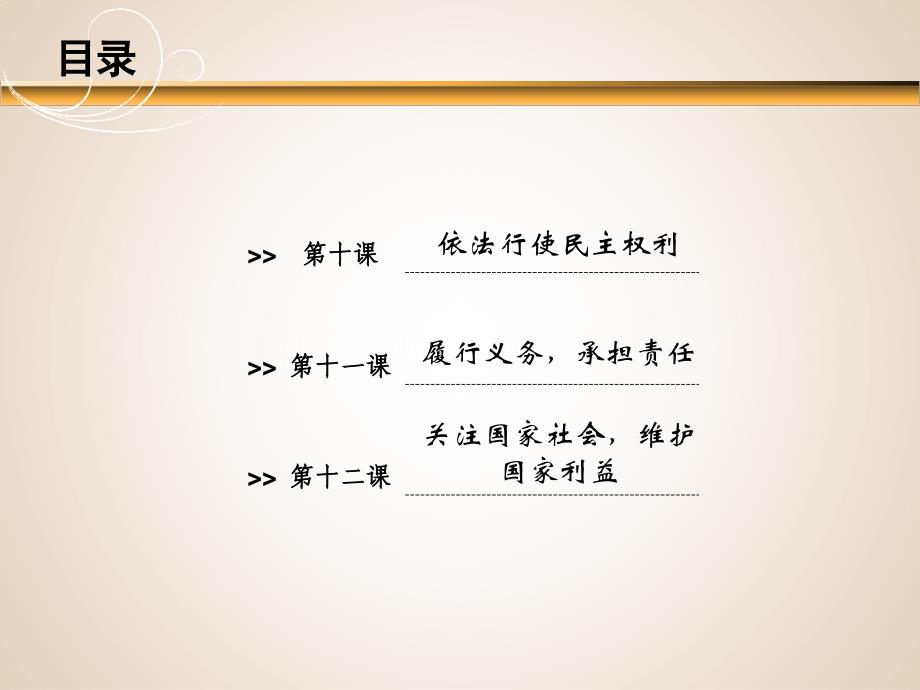 经济政治与社会1教学课件 第四单元_第2页