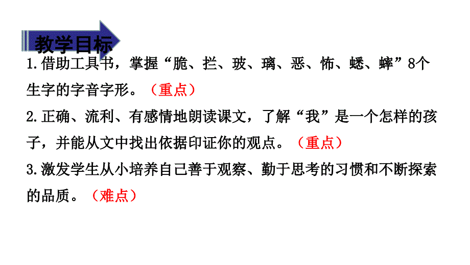 （赛课课件）人教部编版六年级下册语文《表里的生物》第二课时课件_第2页