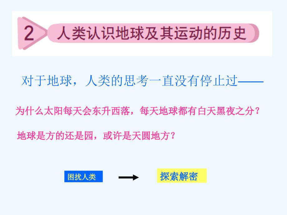 小学五年级科学下册《人类认识地球及其运动的历史》_第2页