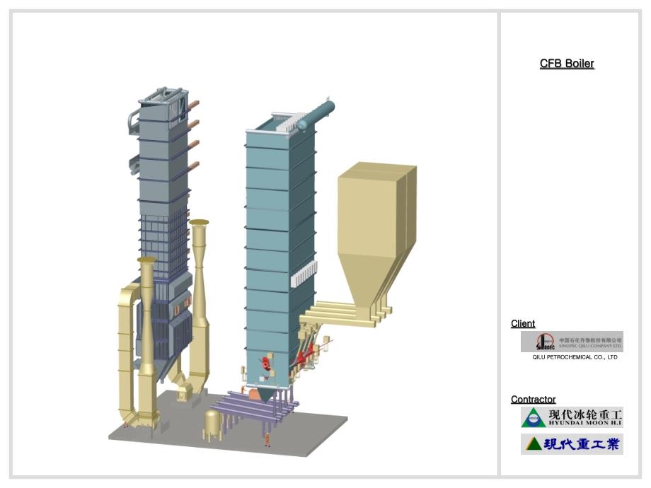 CFB锅炉3D效果图_第4页