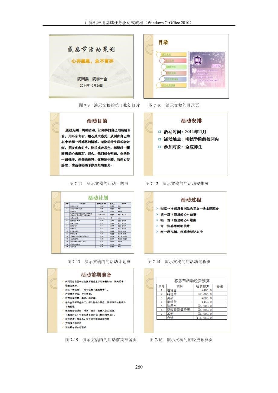 计算机应用基础 教学课件 作者 高林 07单元7PowerPoint2010的应用_第5页