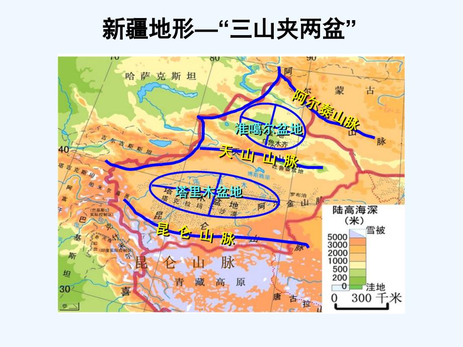 初中二年级地理干旱的宝地塔里木盆地_第4页