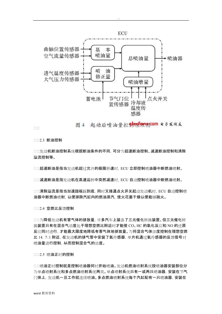 基于-MCS-51汽油机电控燃油喷射系统设计方案_第4页