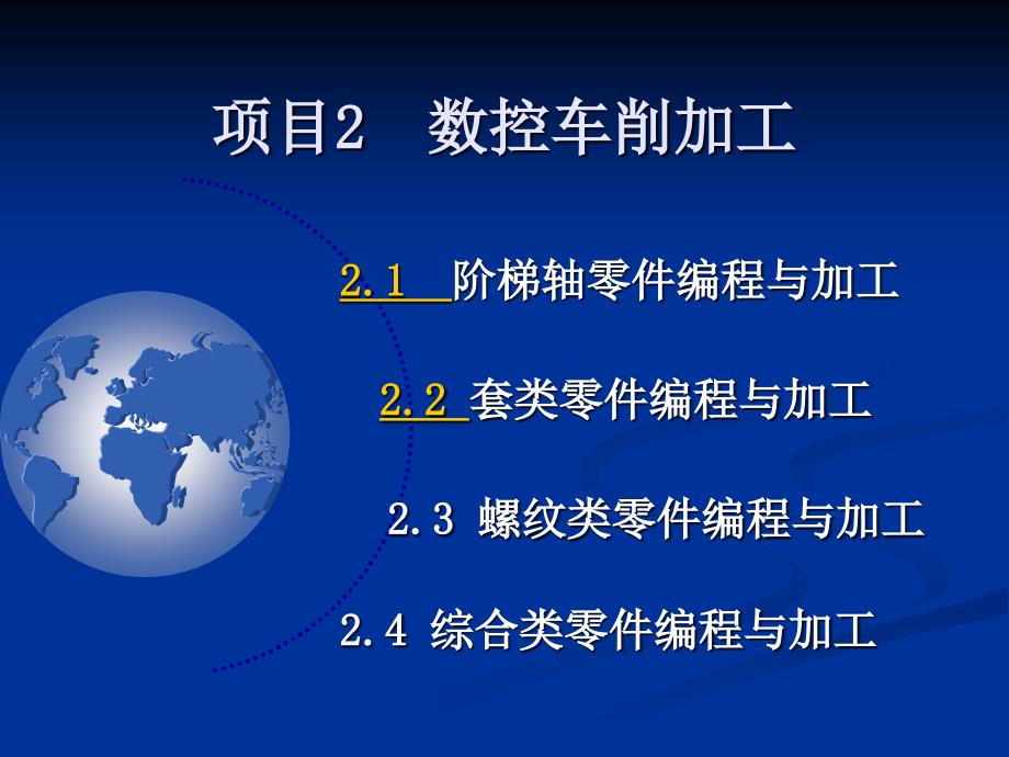 机械零件数控加工配套教学课件李文 任务21_第1页