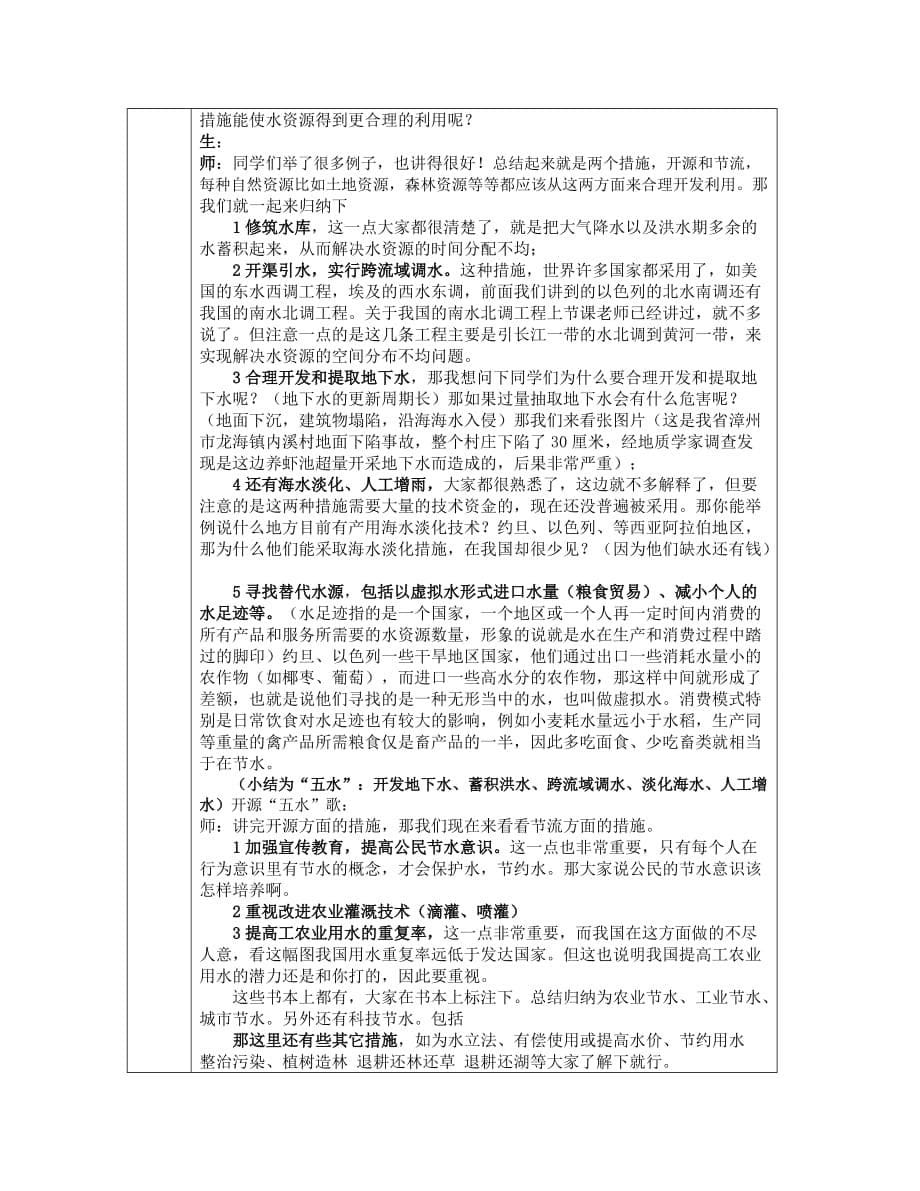 高中地理水资源的合理利用知识精讲新人教版必修.doc_第5页