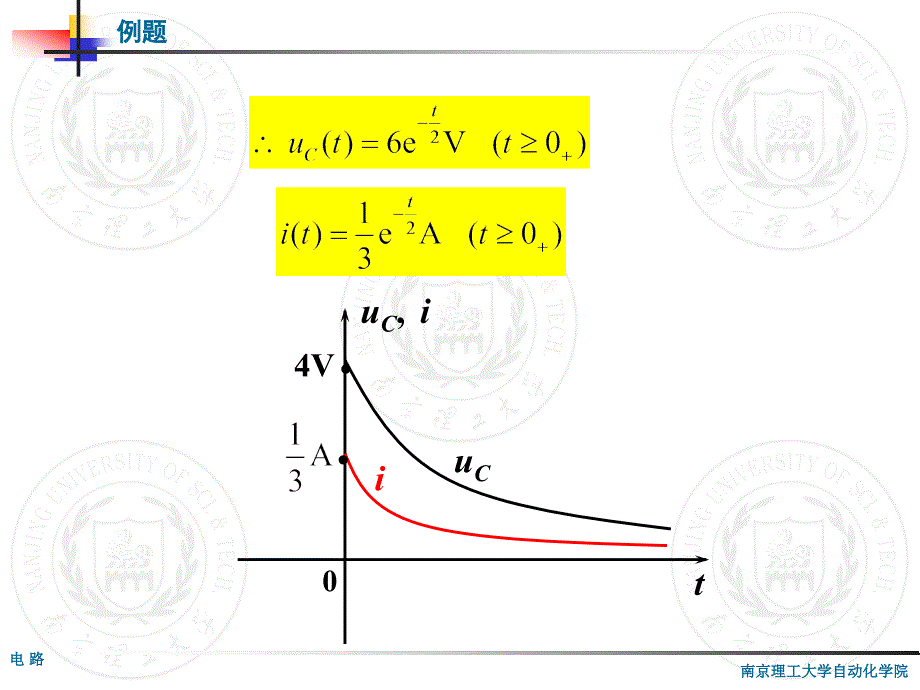 电路课件蔡小玲版 12 一阶电路的零状态和全响应_第3页