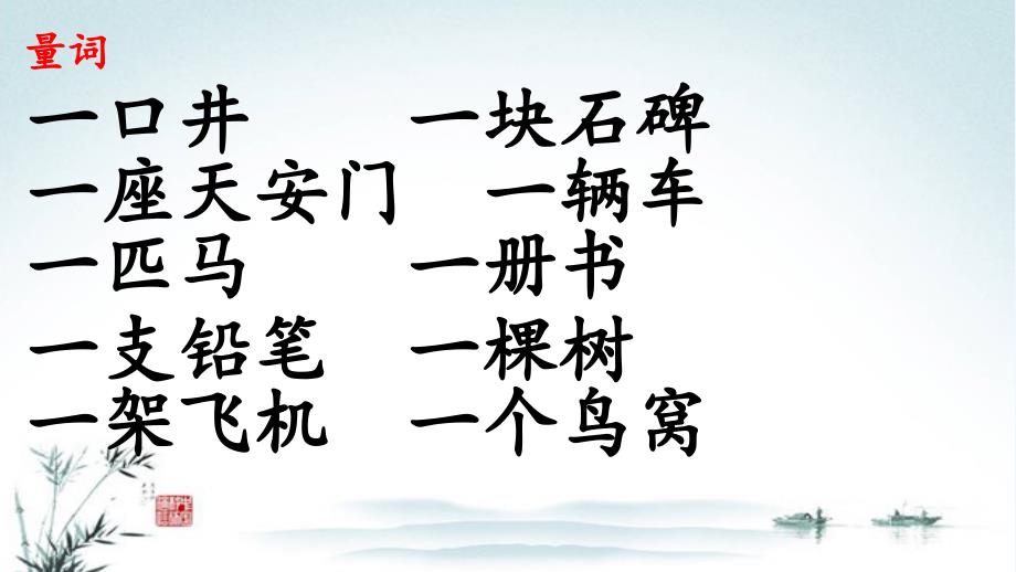 部编版小学一年级语文下册期中复习总结_第1页