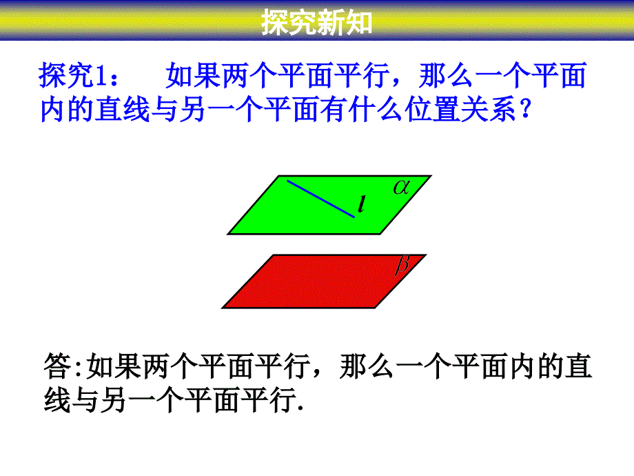 平面与平面平行的性质定理证明ppt课件.ppt_第3页