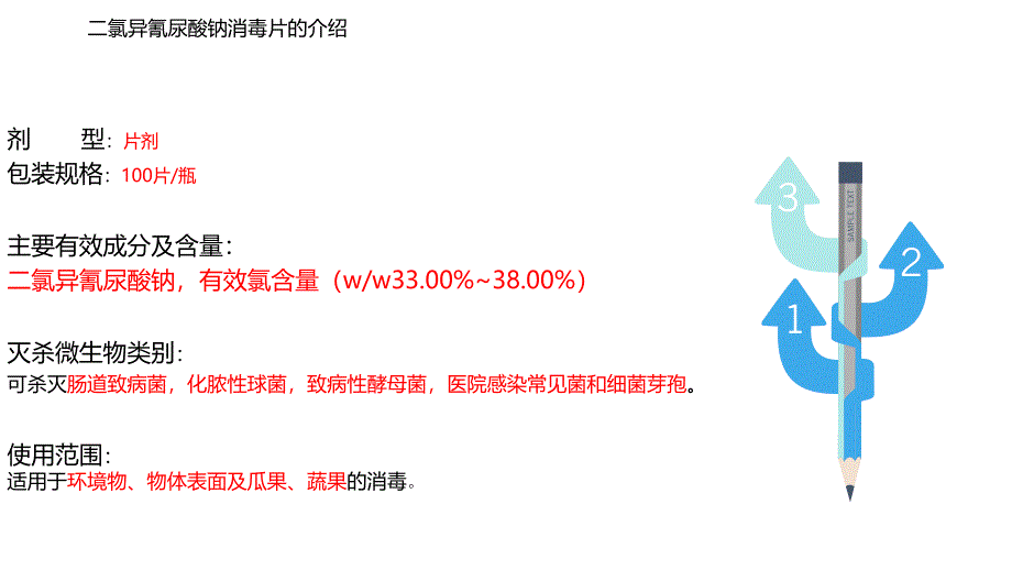 朗索 二氯异氰尿酸钠消毒片的配制ppt课件.ppt_第3页