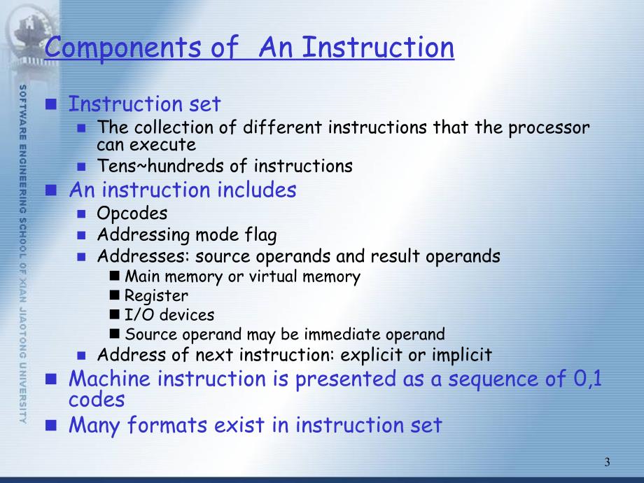 计算机系统与应用课件 chapter6 Instruction system_第3页