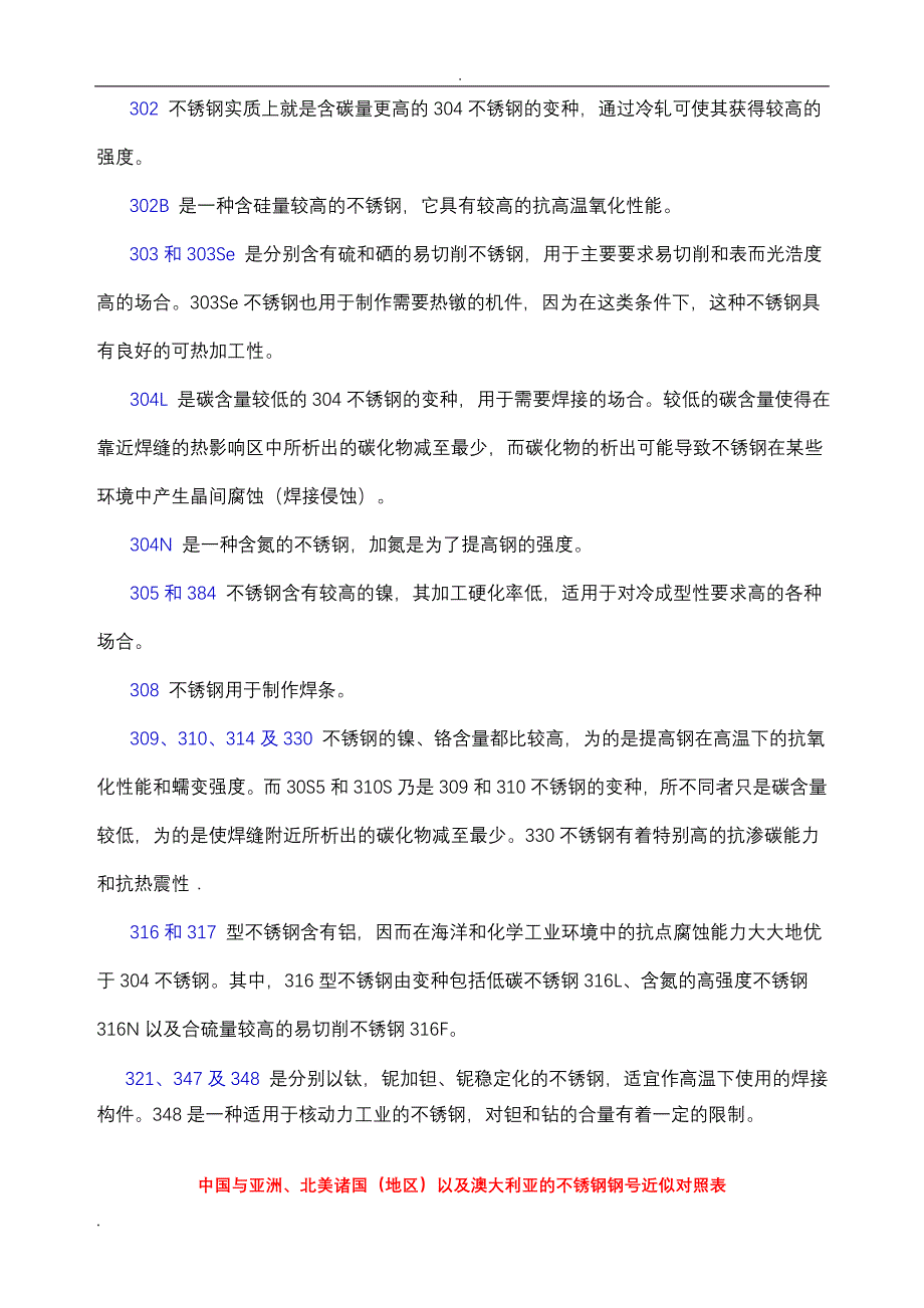 不锈钢的种类及特性_第3页