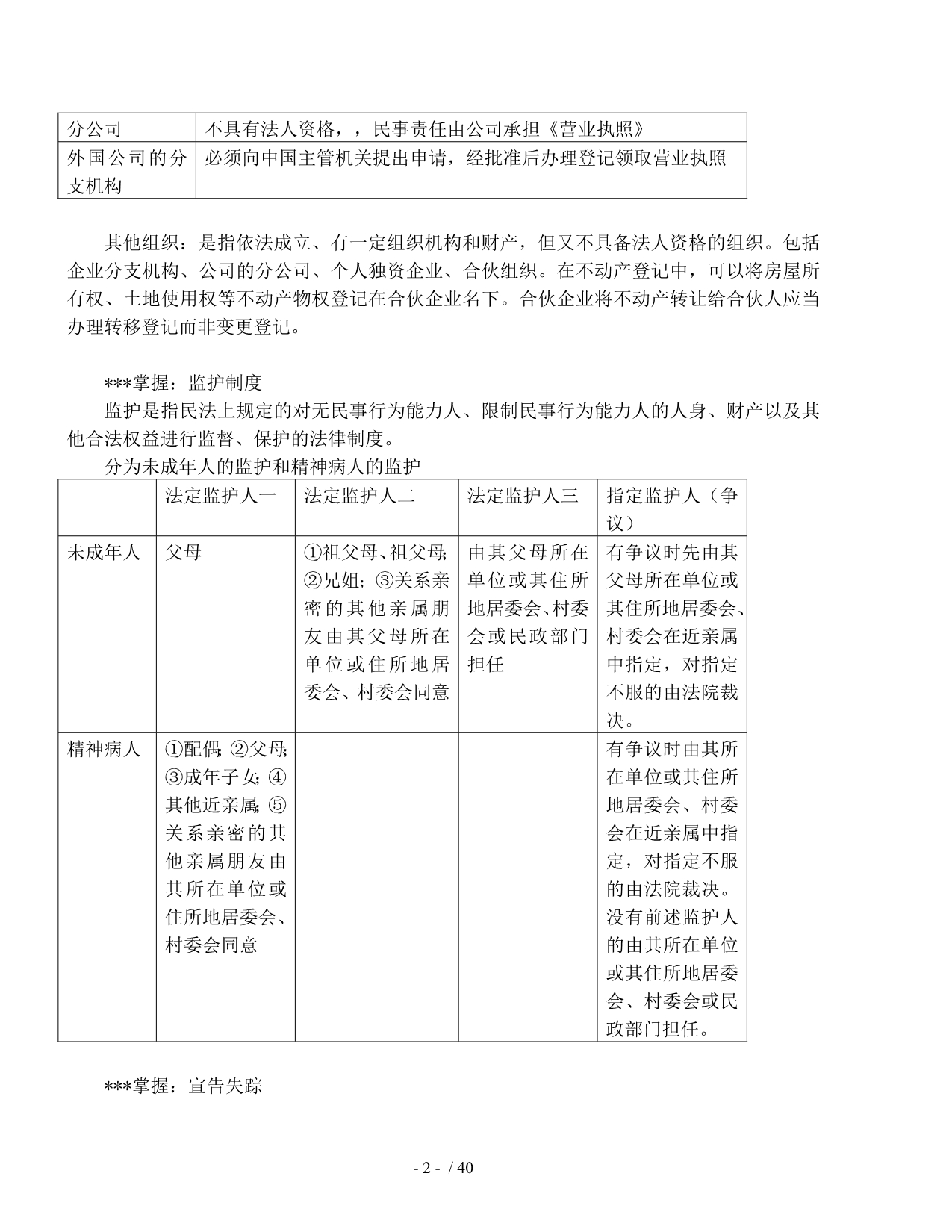 房屋登记官培训考核大纲(第一部分_第3页