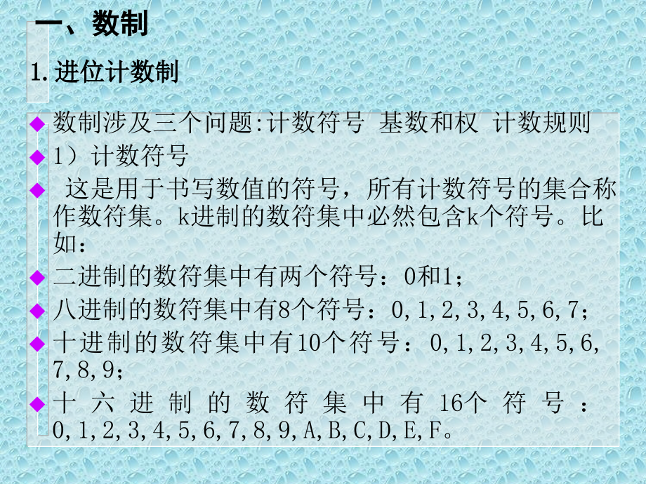 计算机组成原理课件 2信息表示_第2页