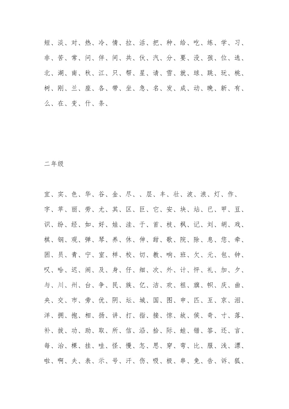 2019年小学一至六年级语文生字（苏教版）.doc_第2页